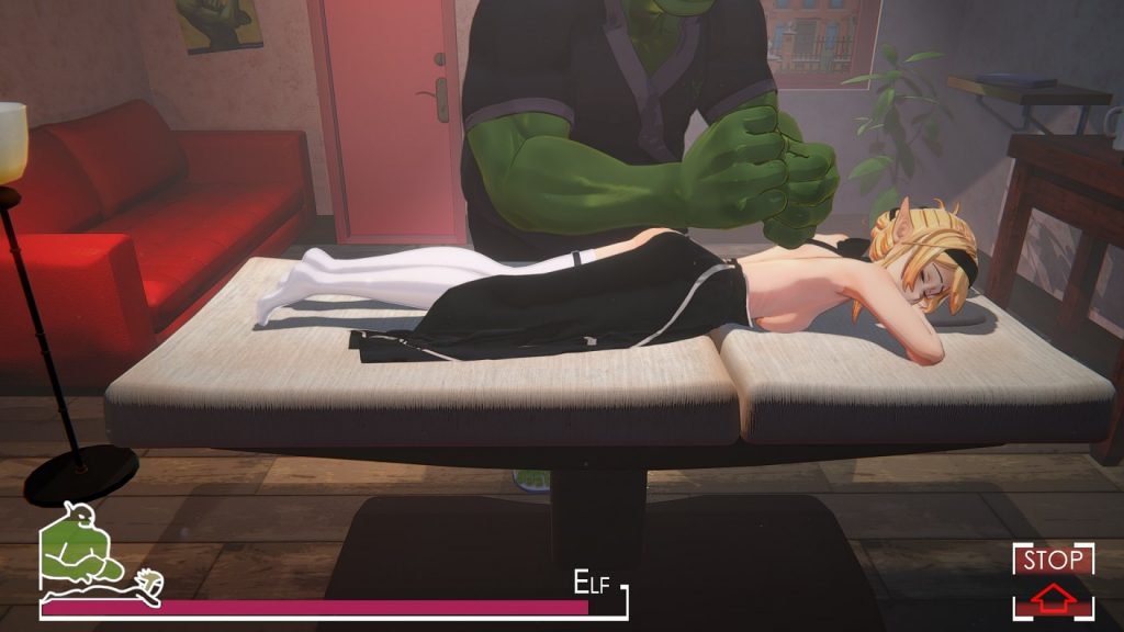【3D互动/中文/全动态】兽人按摩店-V0.51a官方中文步兵版+漫画【3.6G/更新】