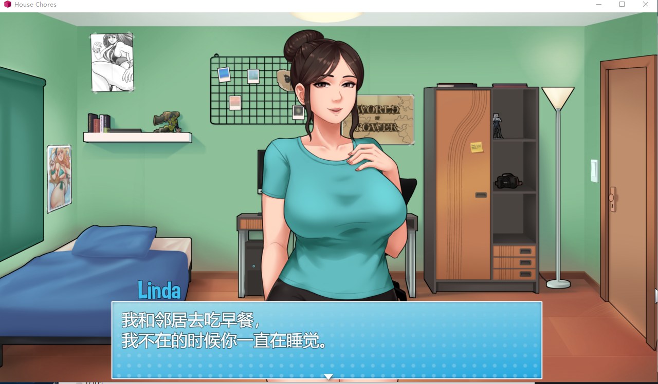 【欧美SLG/汉化/动态】家务 House Chores 0.9.3 安卓+PC 汉化版【1.4G】