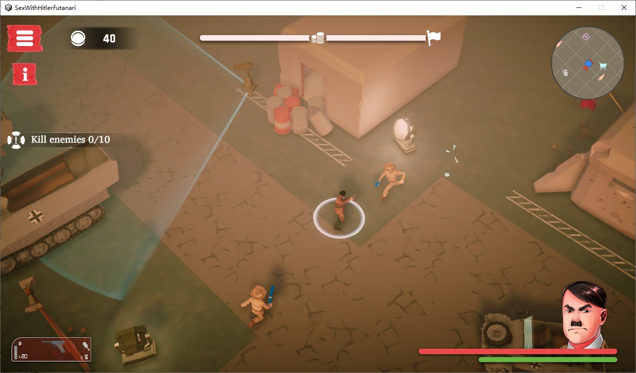 【FPS/全动态】SEX with HITLER 2 steam正式版【新作/700M】
