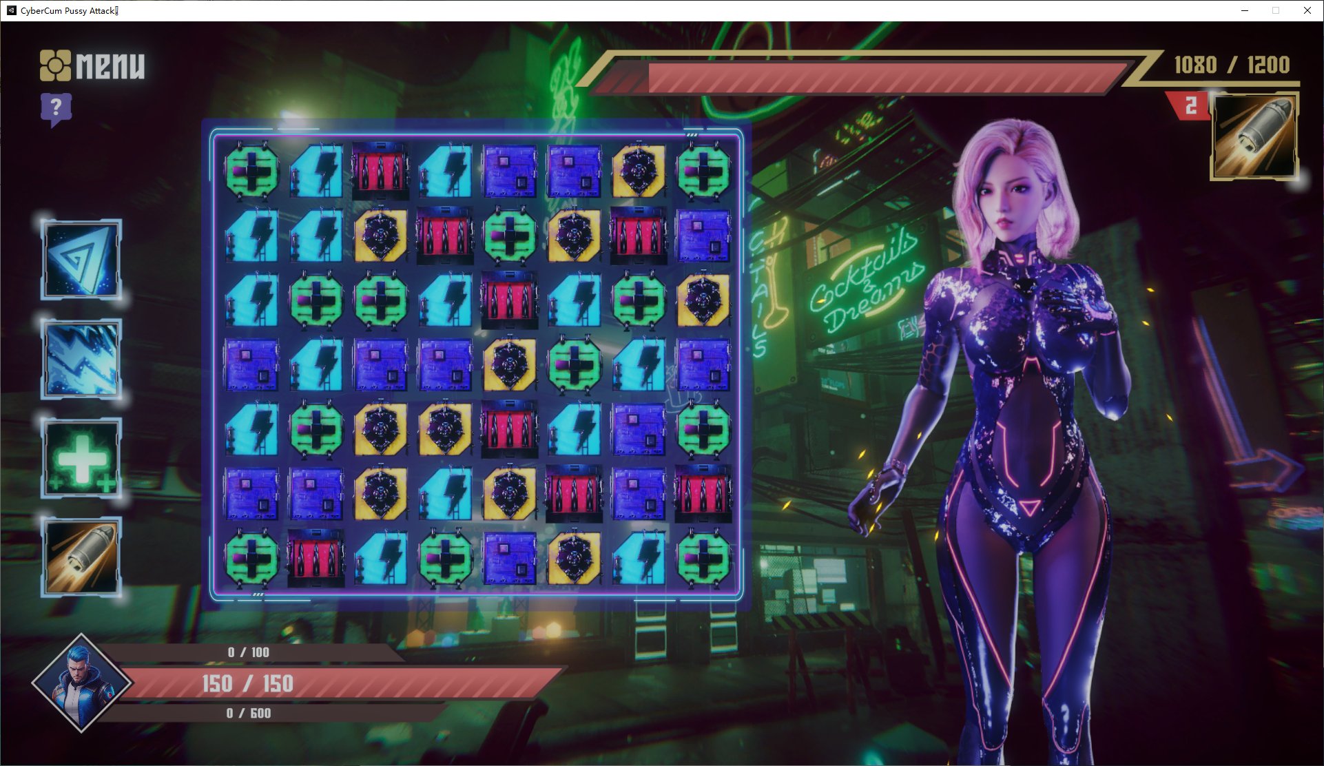 【消消乐SLG/全动态】 CyberCum Pussy Attack steam步兵版 【新作/750M】