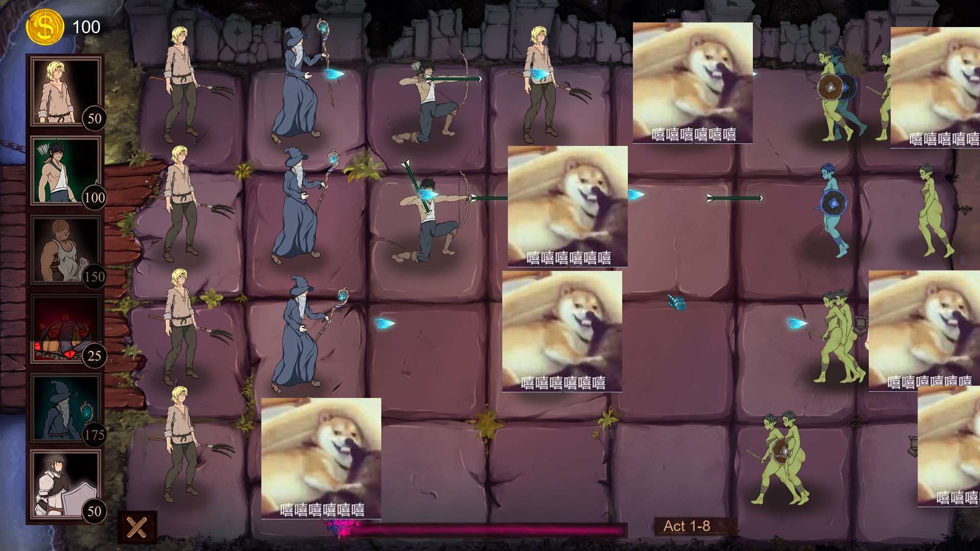 【欧美PVZ/动态】Monster Girl Assault! v0.2.7 安卓+PC 最新测试版【新作/780M】
