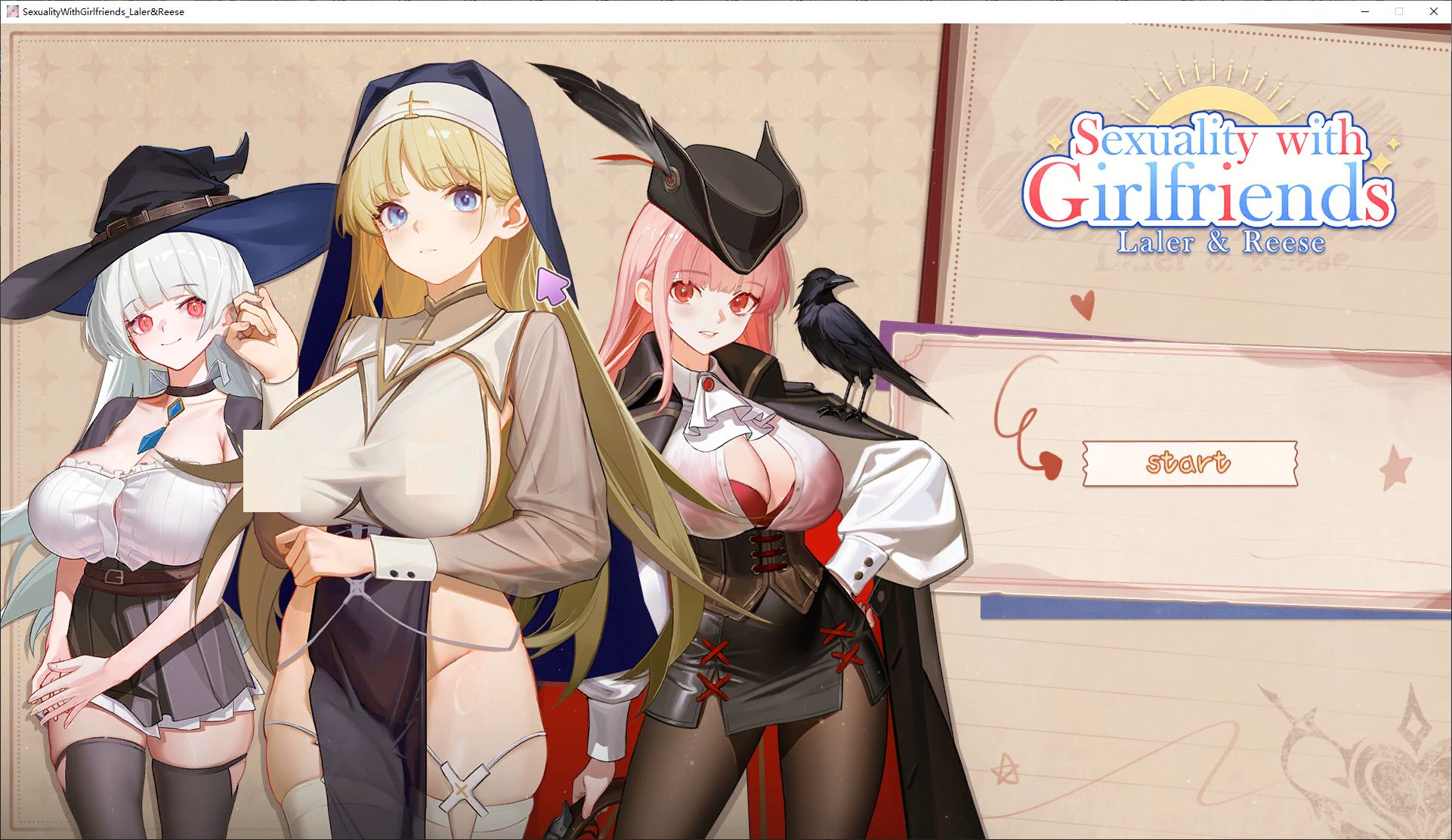 【连连看SLG/中文】合约女友的一日体验拉莱尔与里斯 官中步兵版【新作/1.3G】