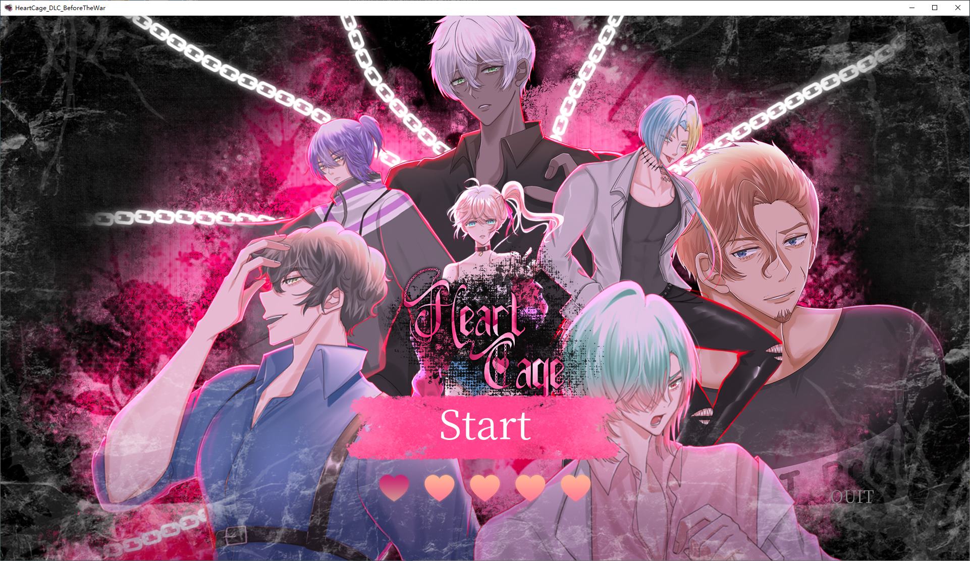 【男后宫ADV/中文】Heart Cage PC+MAC steam官中步兵版【新作/5.5G】