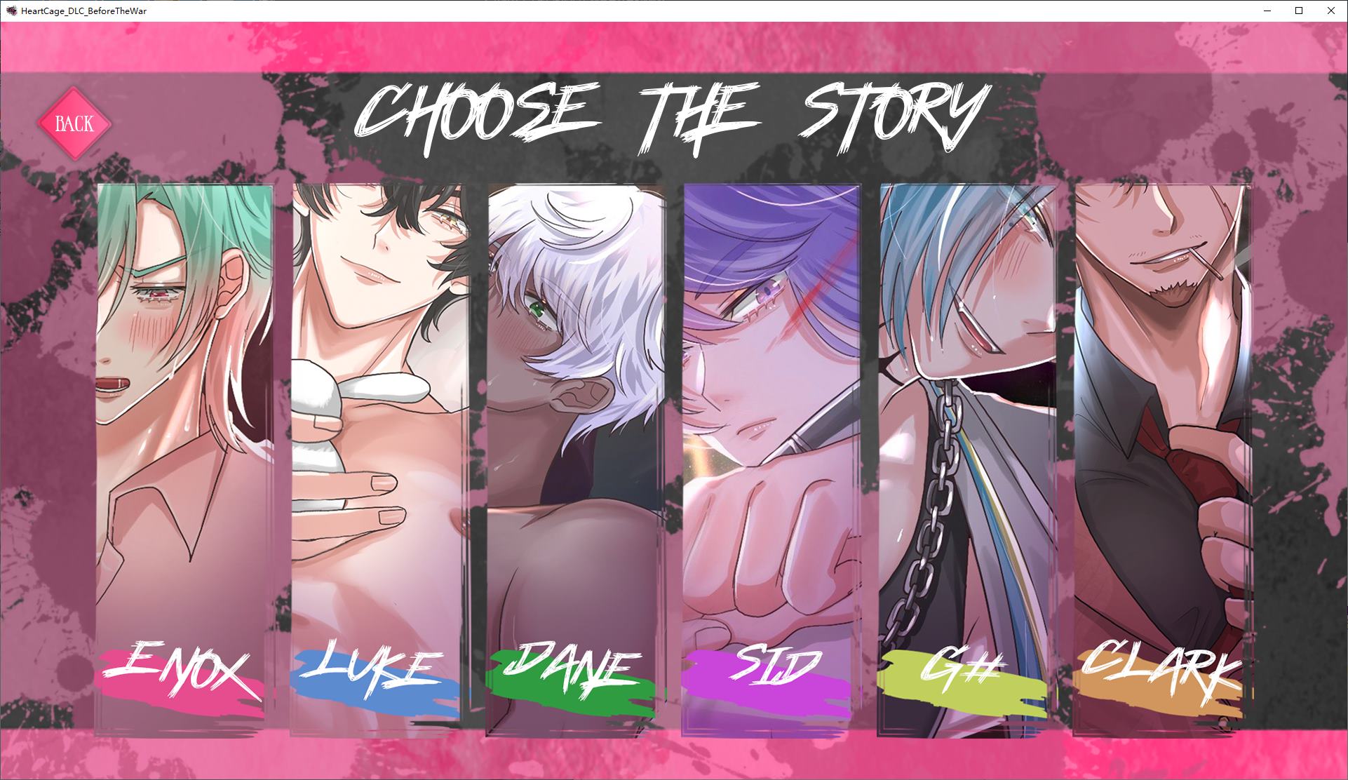 【男后宫ADV/中文】Heart Cage PC+MAC steam官中步兵版【新作/5.5G】