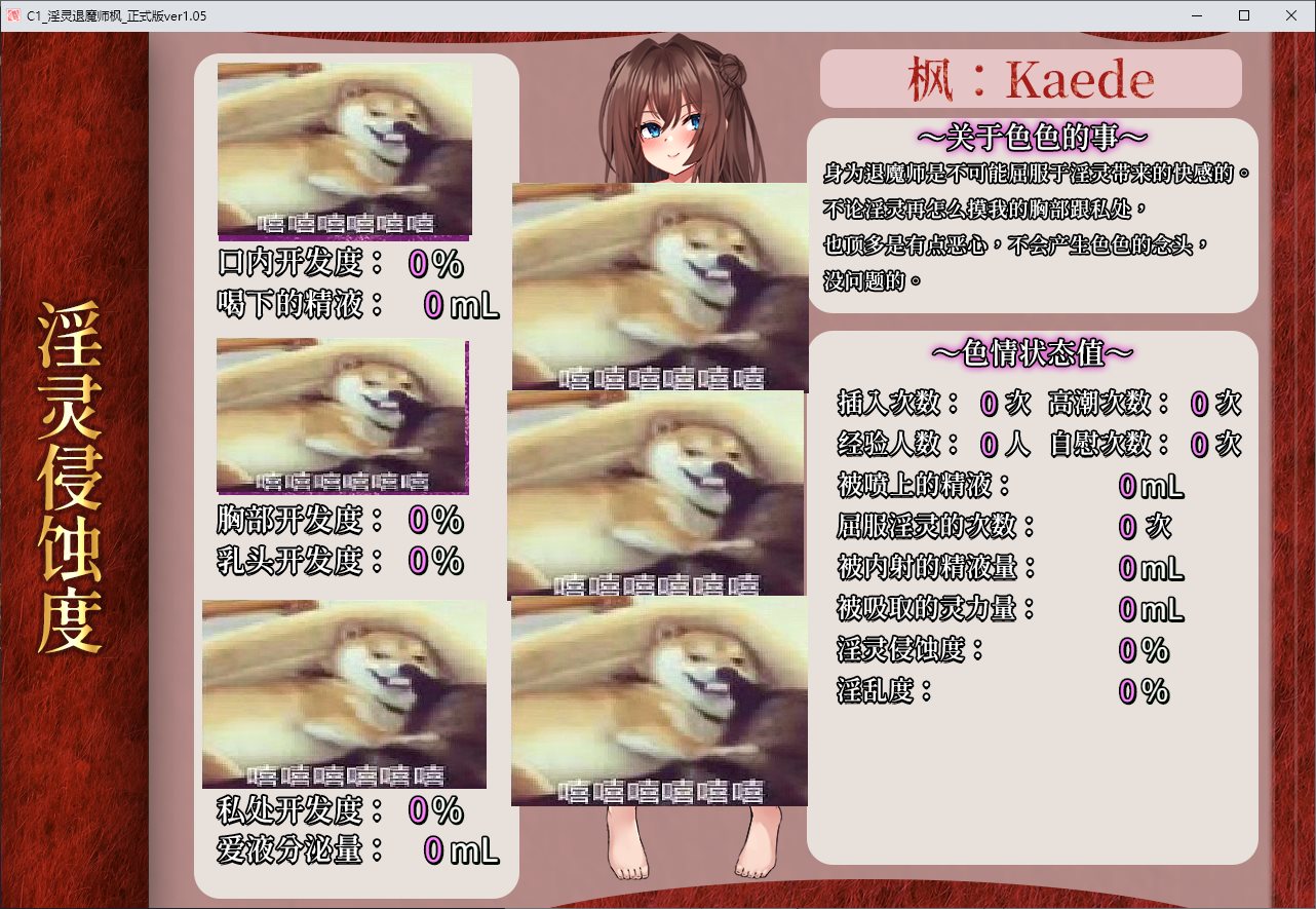 【日式ARPG/中文】淫灵退魔师小枫 官中步兵版【新作/780M】
